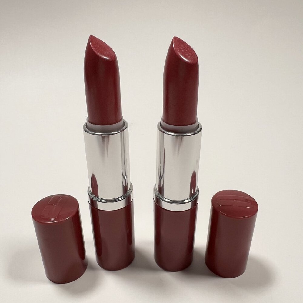 LOT of 2 Clinique Shade 13 Love Pop Lip Color + Primer Lipstick Full Size